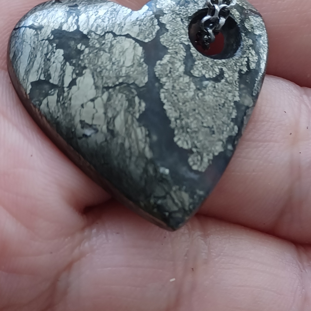 Marcasite Stone Heart